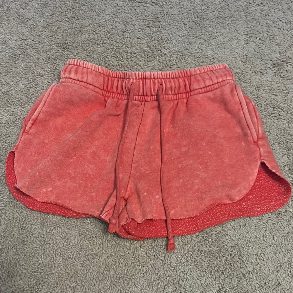 Wild Fable Junior’s Red/Pink Comfy Shorts (Barely Warn)